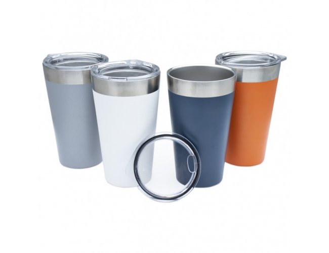 Copo térmico de inox 473ml