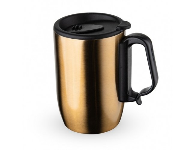 Caneca Inox Parede Dupla 350 ml